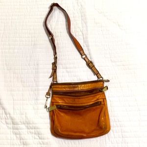 Brown Fossil Crossbody Bag